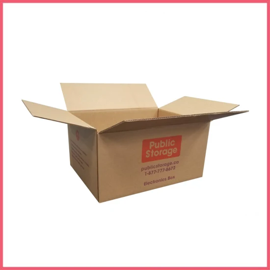 custom logo printed Regular Slotted Container (RSC) box